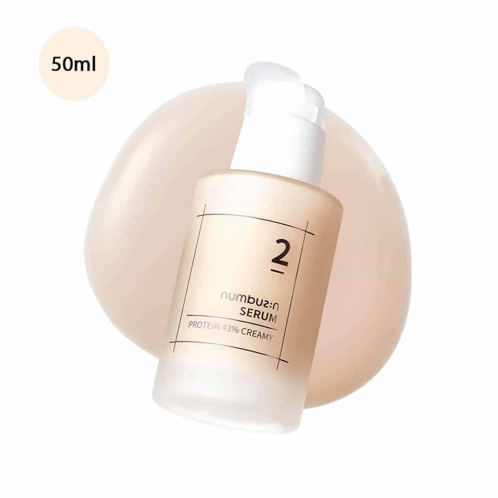 Numbuzin No.2 Protein 43% Creamy Serum 50ml