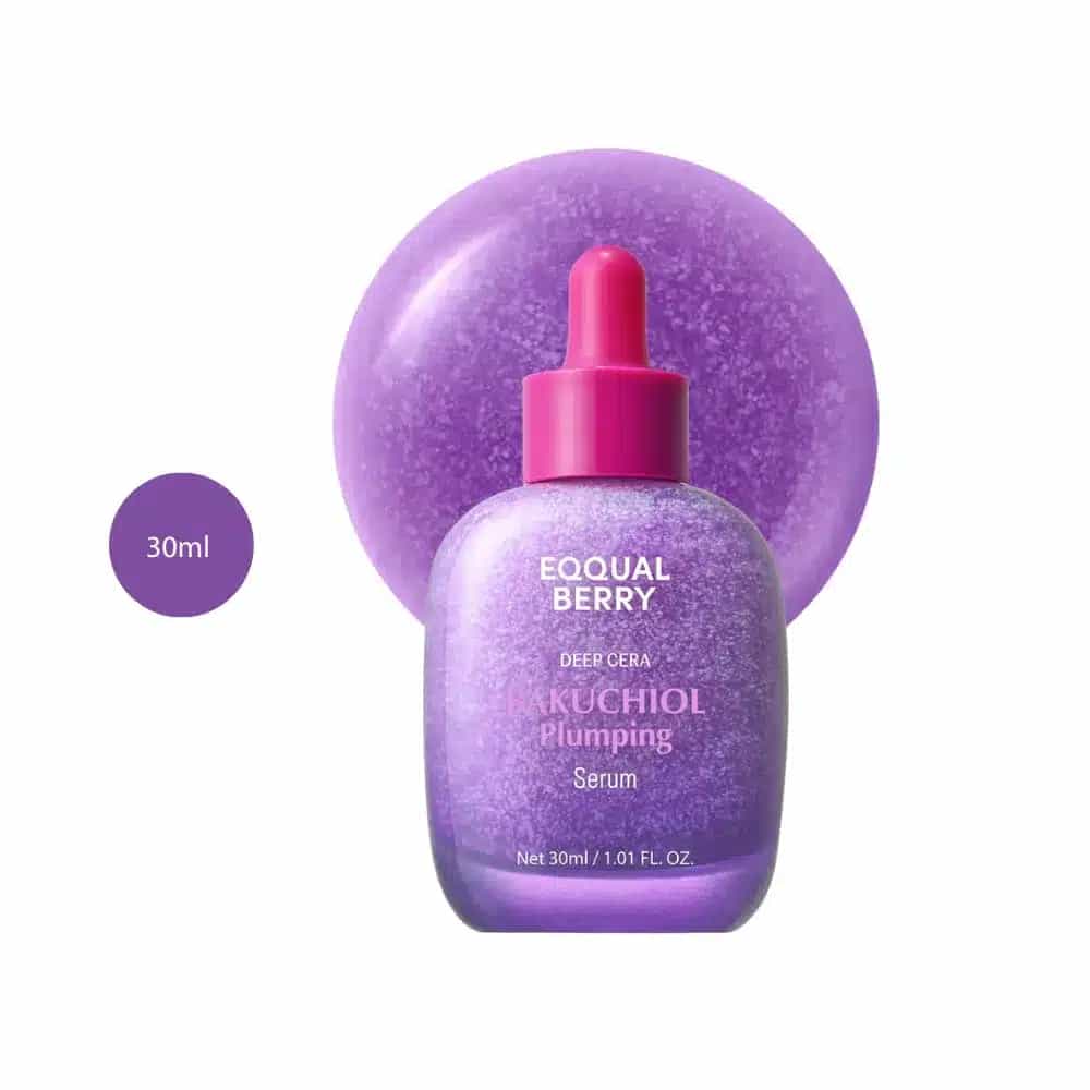 EQQUALBERRY Deep Cera Bakuchiol Plumping Serum (30ml)