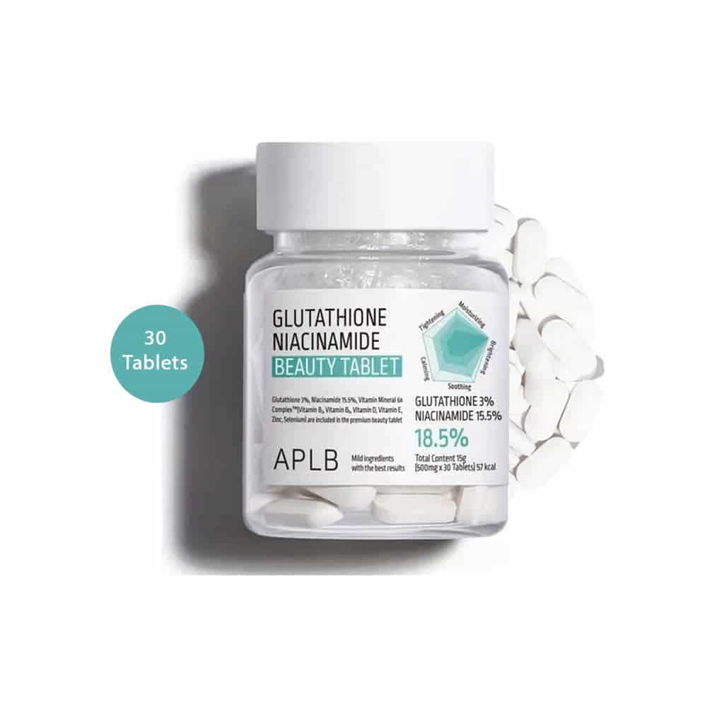 APLB Glutathione Niacinamide Beauty Tablet (500mg x 30 Tablets)
