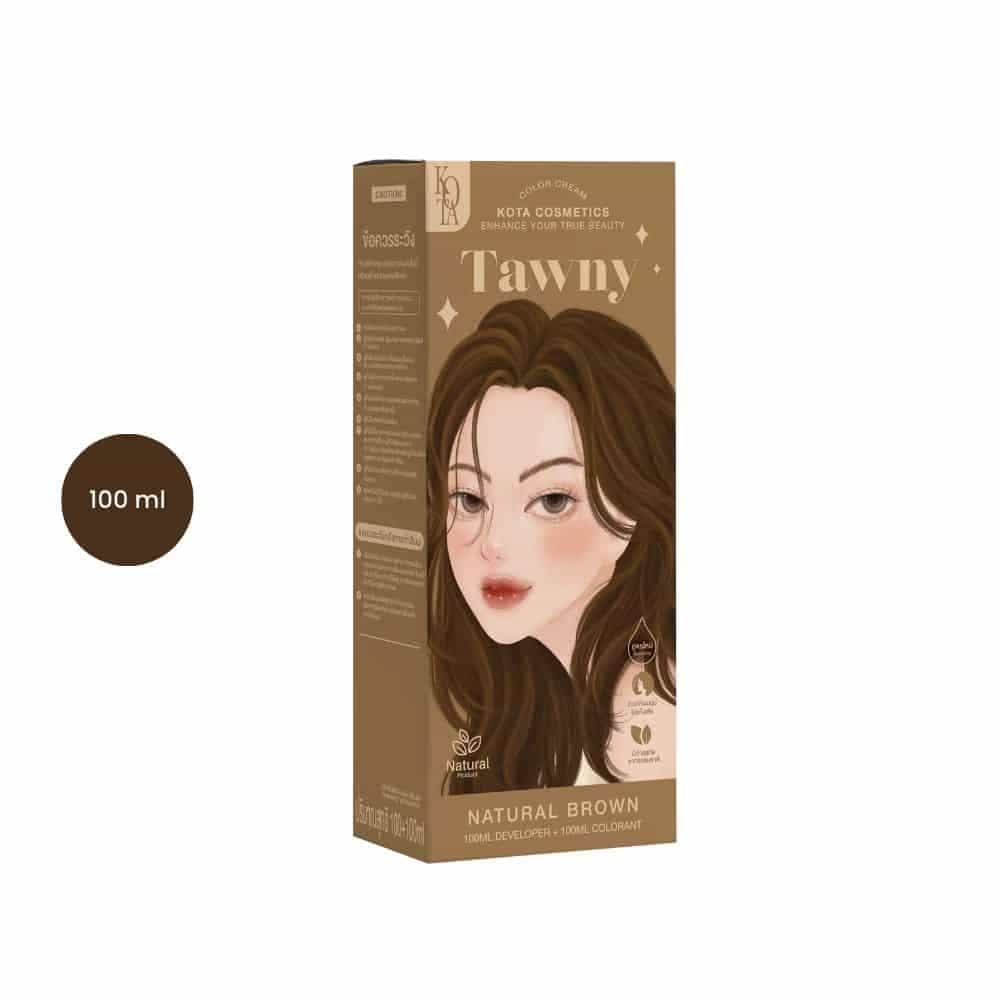 Kota Cosmetics Hair Color Cream - Tawny (100 ml)