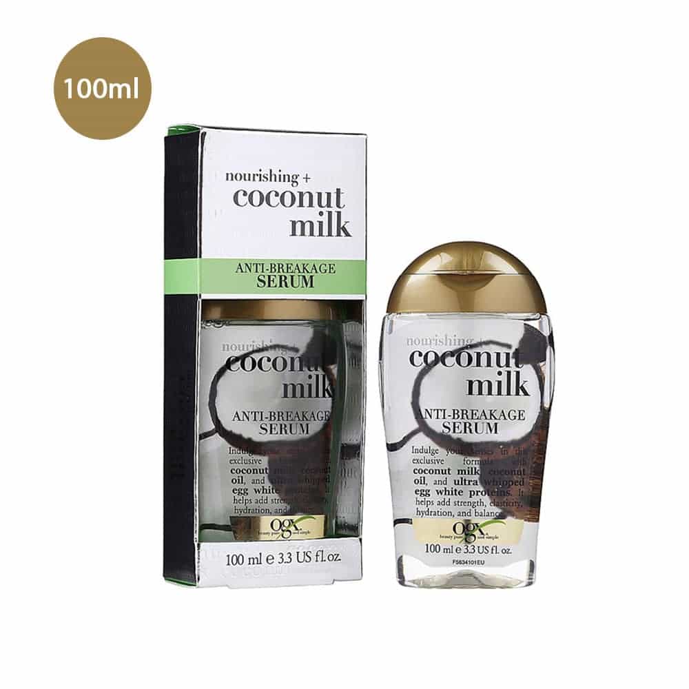 OGX Nourishing + Coconut Milk Anti Breakage Serum – 100ml