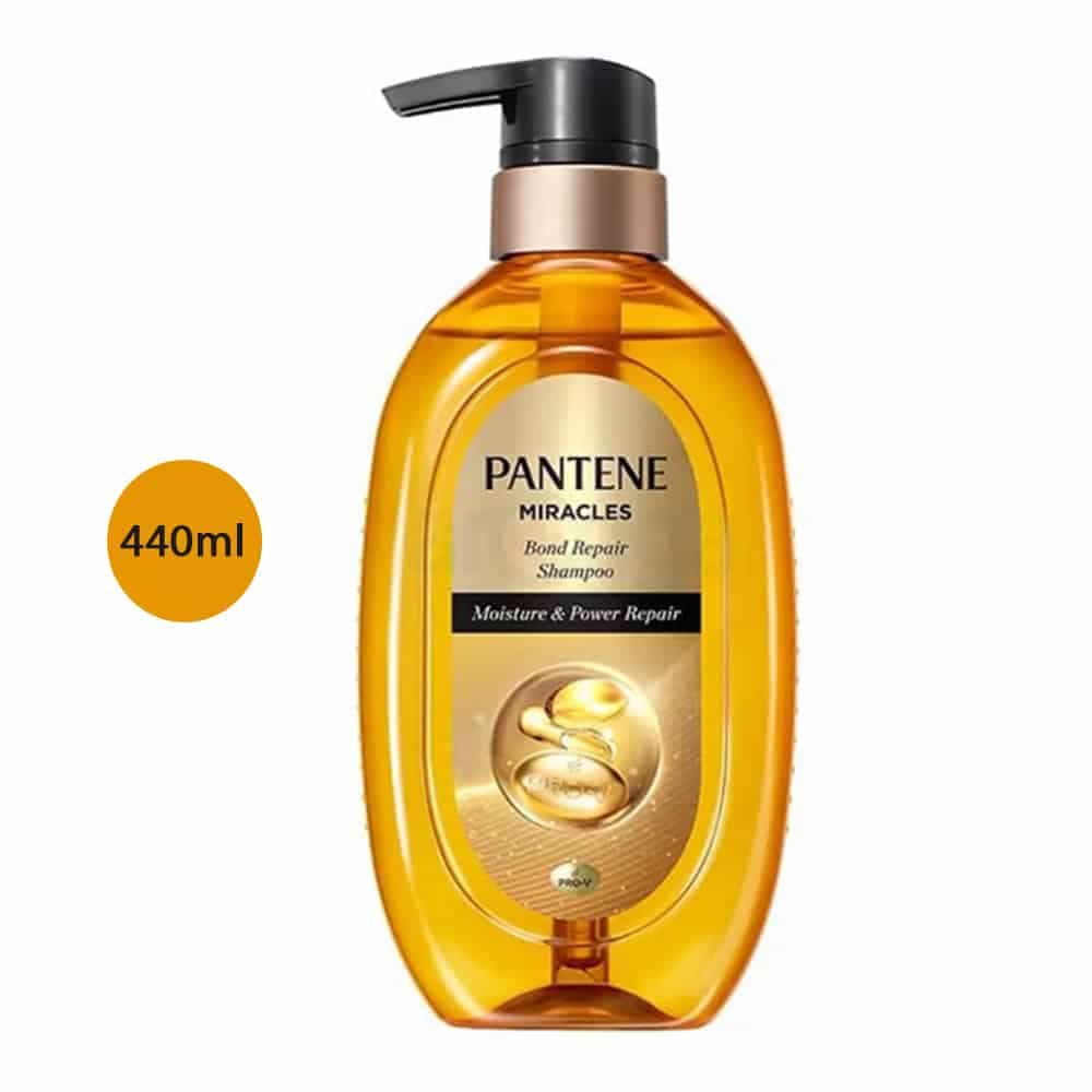 Pantene Miracles Bond Repair Shampoo with Moisture & Power Repair – 440ml