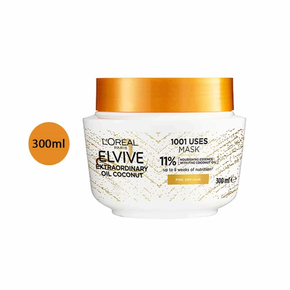 L’Oreal Elvive Extraordinary Oil Coconut Hair Mask – 300ml