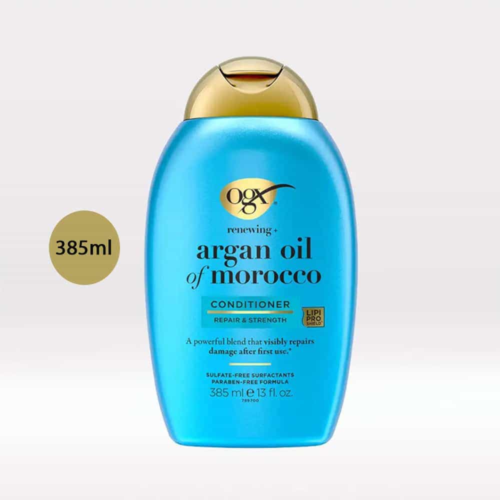 OGX Renewing+ Argan Oil of Morocco Conditioner | Repair & Strength | European Version - 385 ml