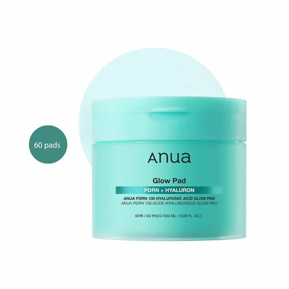 ANUA PDRN 100 Hyaluronic Acid Glow Pad (60 pads)