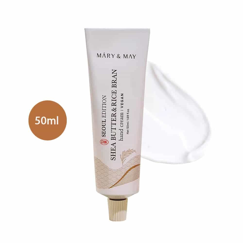 Mary&May SHEA BUTTER & RICE BRAN Hand Cream (50ml)