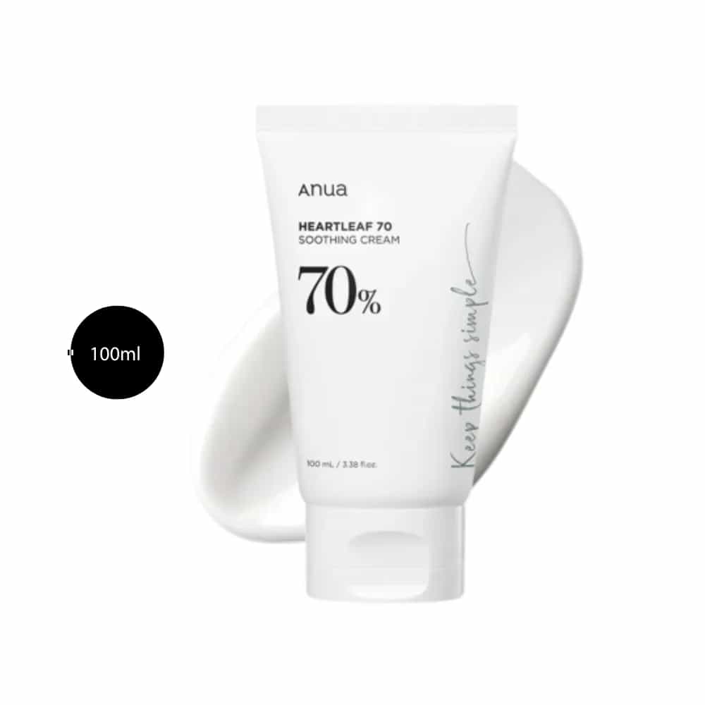 Anua Heartleaf 70% Soothing Cream (100ml)