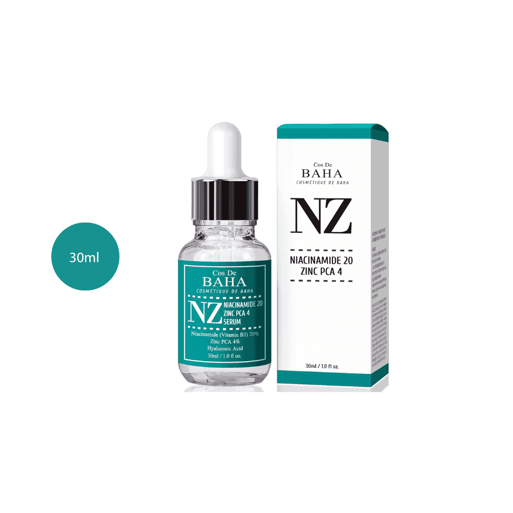 Cos De Baha Niacinamide 20% + Zinc 4% Serum (30ml)