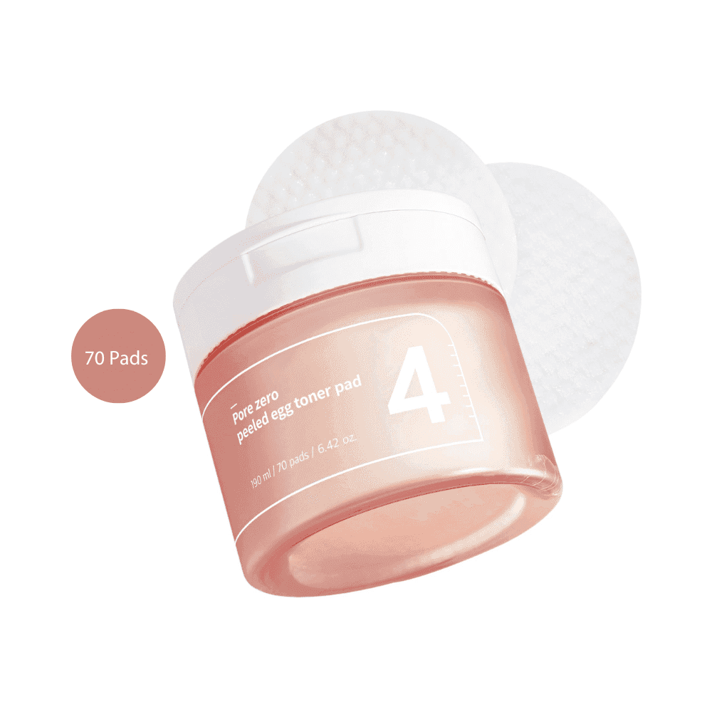numbuzin No.4 Pore Zero Peeled Egg Toner Pad (70 Pads)