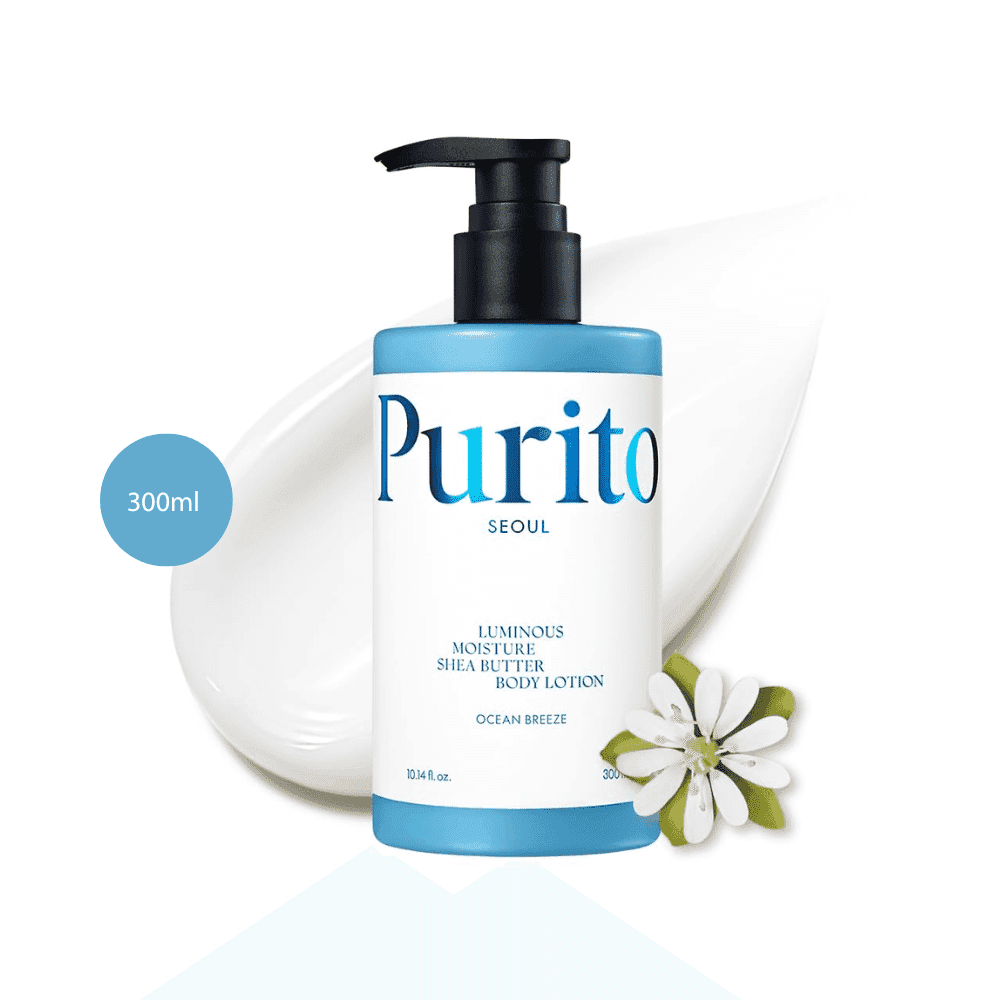 Purito Seoul Luminous Moisture Shea Butter Body Lotion - Ocean Breeze (300ml)